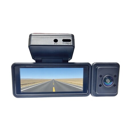 dash cam dvr, 4k doble cámara + pantalla COLOR UNICO