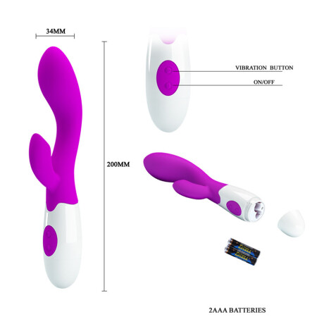Vibrador Estimulador Brighty Pretty Love Vibrador Estimulador Brighty Pretty Love