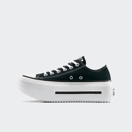 Championes Converse All Star Lift Double Stack Negro