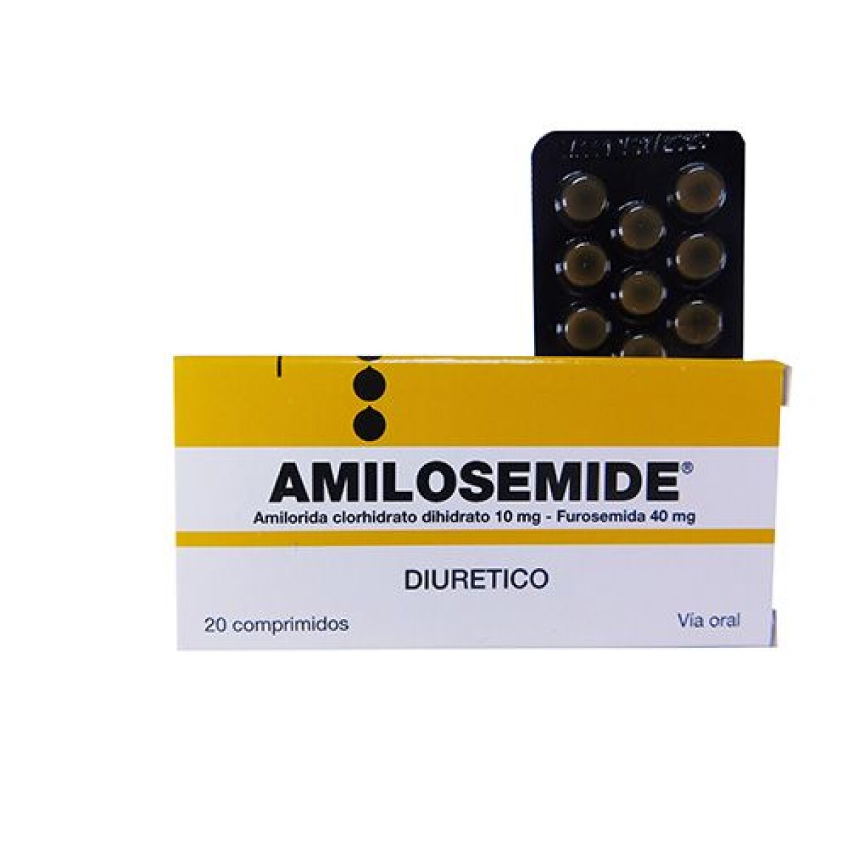 Amilosemide x20 Comprimidos – Suplemento Diurético