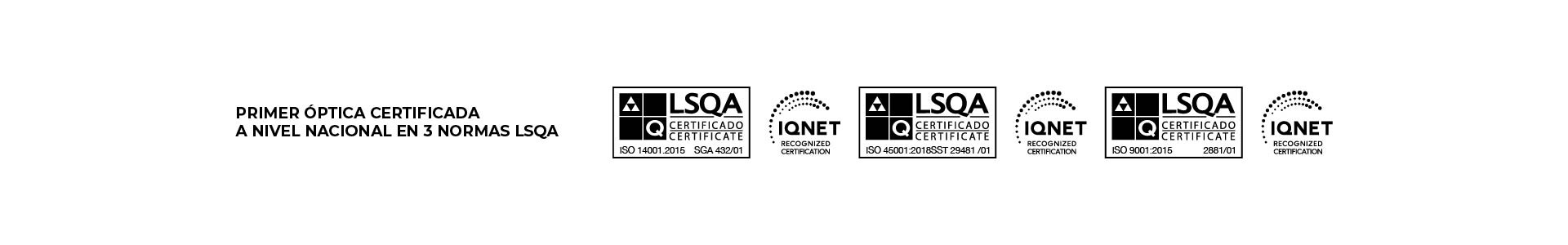 Destaque certificación