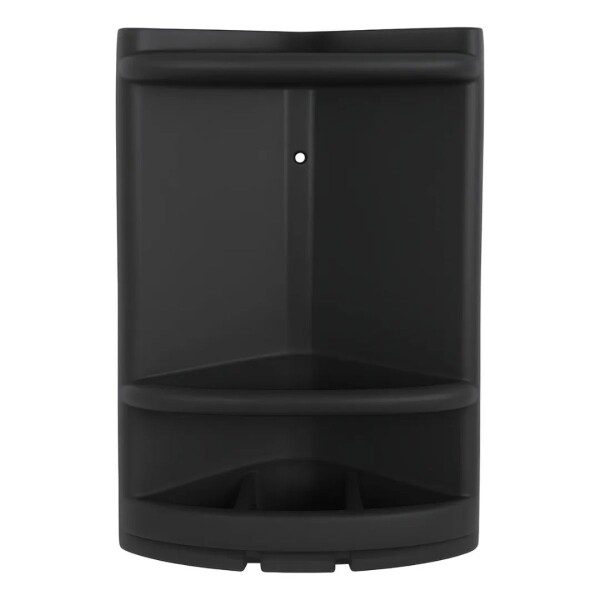 ESQUINERO PARA BAÑO GRANDE METASUL Negro