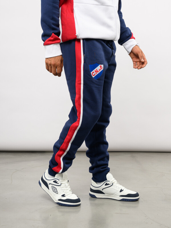 Pantalon Grav Nacional Hombre Azul Marino, Rojo