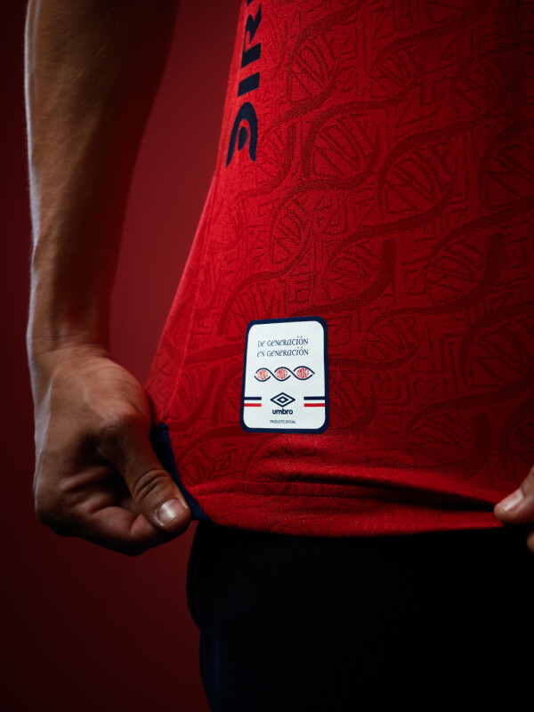 Camiseta AWAY 1 2026 Nacional Hombre Skuba, Rojo