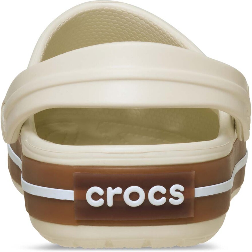 Crocs Crocband Gum Clog Niños Summit White