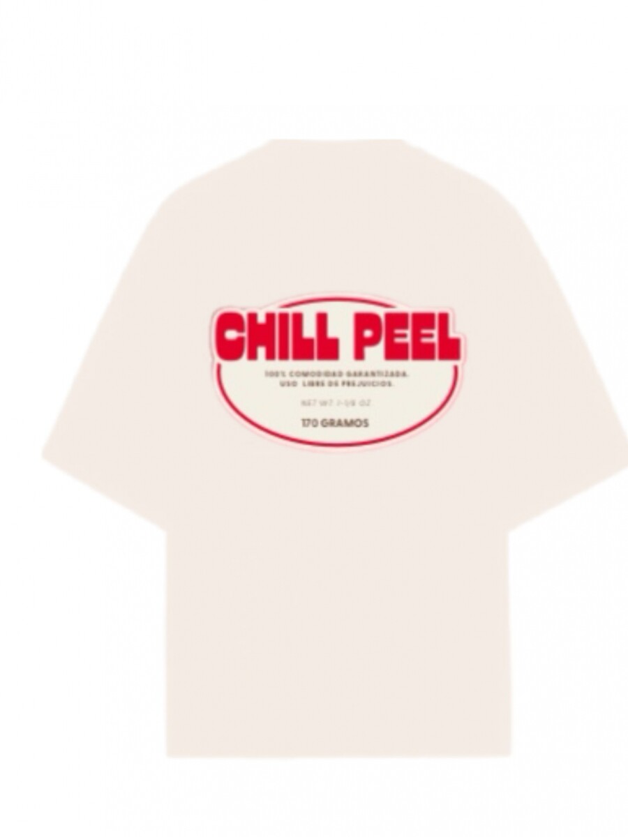 Remera Chill Peel - Crema 
