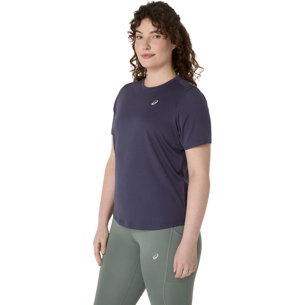 Polo Running Asics Silver SS Top Mujer Indigo Fog
