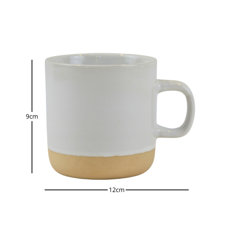 Taza Mug recto 380ml BLANCO