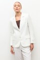 Blazer 100% Lino blanco