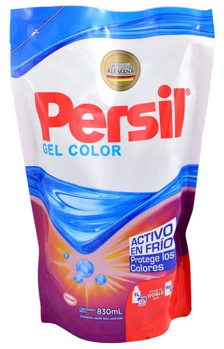 DETERGENTE LIQUIDO PERSIL DOY PACK 830 ML COLOR 