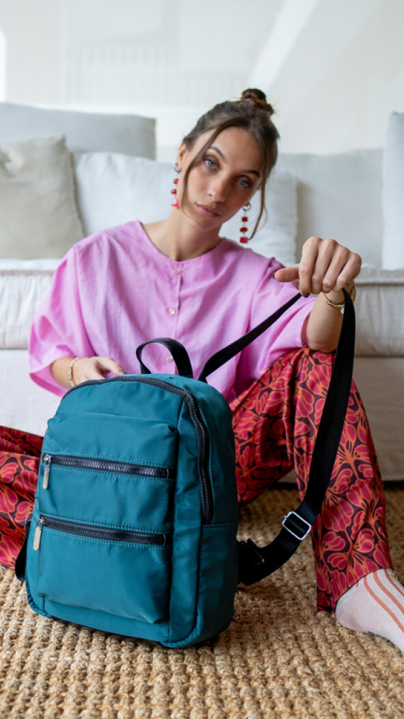 MOCHILA MELILLA PETRÓLEO
