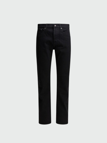 GOLDEN GOOSE - Jean Rectos Negros Negro
