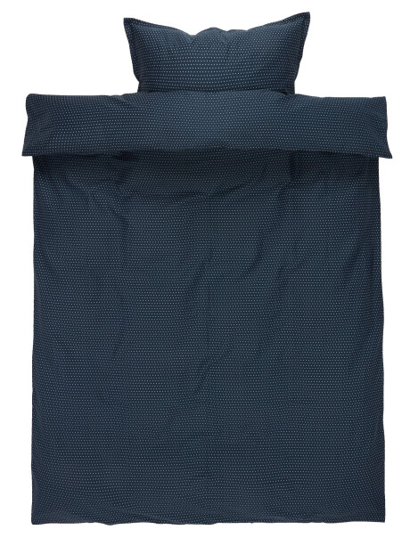 Juego funda nórdica satén NIRA 155x220 az osc Juego funda nórdica satén NIRA 155x220 az osc