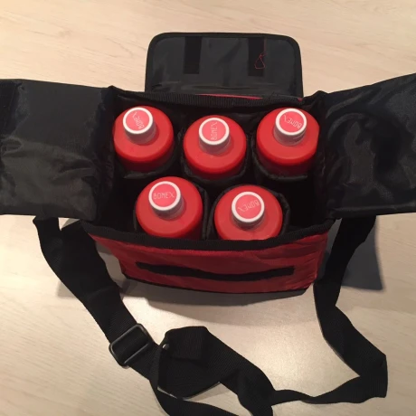 Bolso para 5 unidades de Bonex FR911 FLAMEOUT 500ml Bolso para 5 unidades de Bonex FR911 FLAMEOUT 500ml