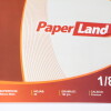 BLOCK PAPERLAND 1/8 W. X20 HOJAS 180G. BLOCK PAPERLAND 1/8 W. X20 HOJAS 180G.