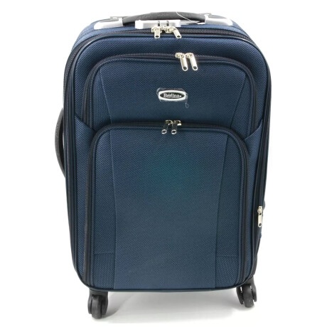 Valija Berlina Semi Rígida Con Ruedas 20p Oferta Azul