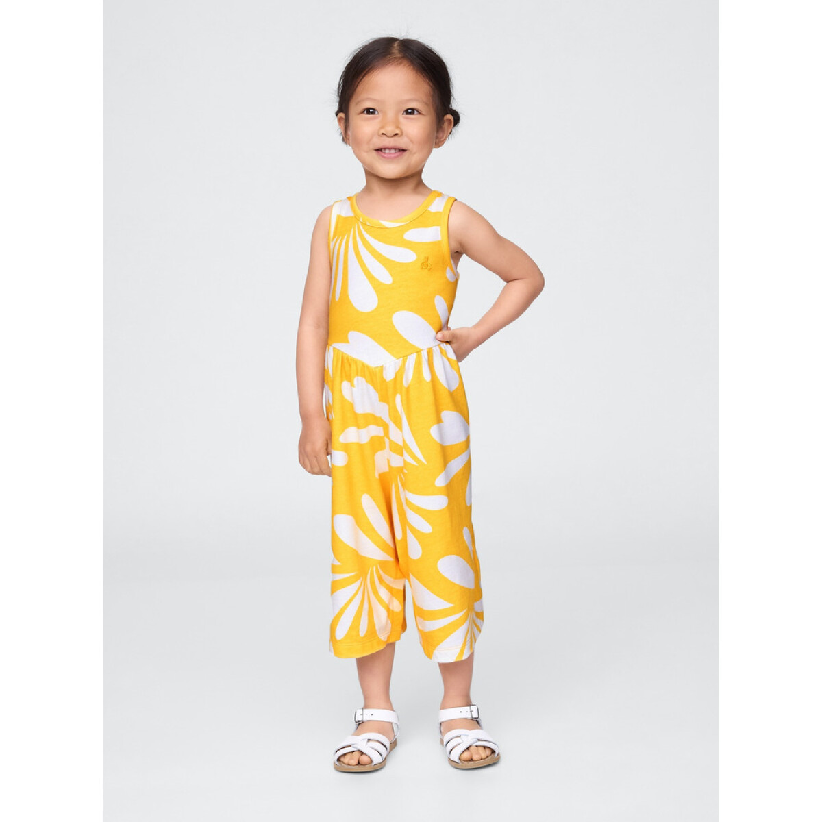 SL BOW BACK ROMPER - BANANA 