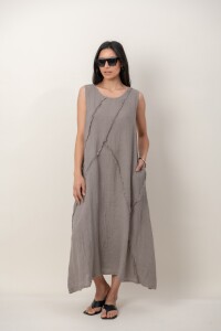 VESTIDO TIALLI Visón