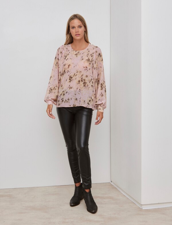 Blusa Printed ROSA/MULTI