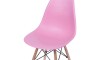 Silla Eames DKR - Base En Madera Rosa