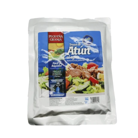Atún en Trozos PEQUEÑA GRANJA 500grs al agua Atún en Trozos PEQUEÑA GRANJA 500grs al agua