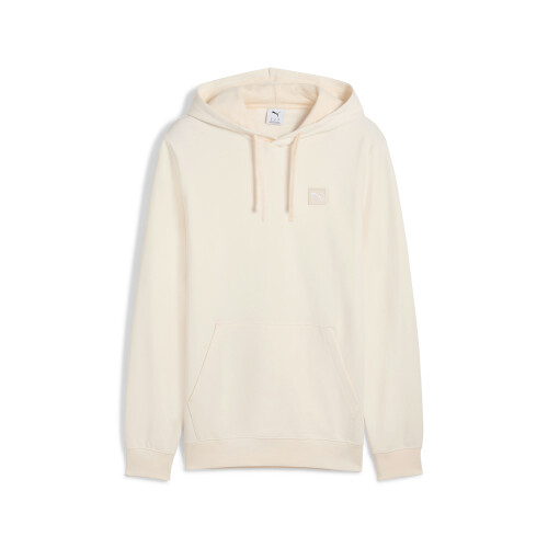 Abrigo Ess Elevated Hoodie TR de Hombre Crema