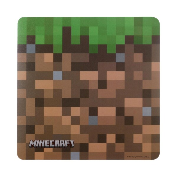 Mousepad bloque Minecraft tierra