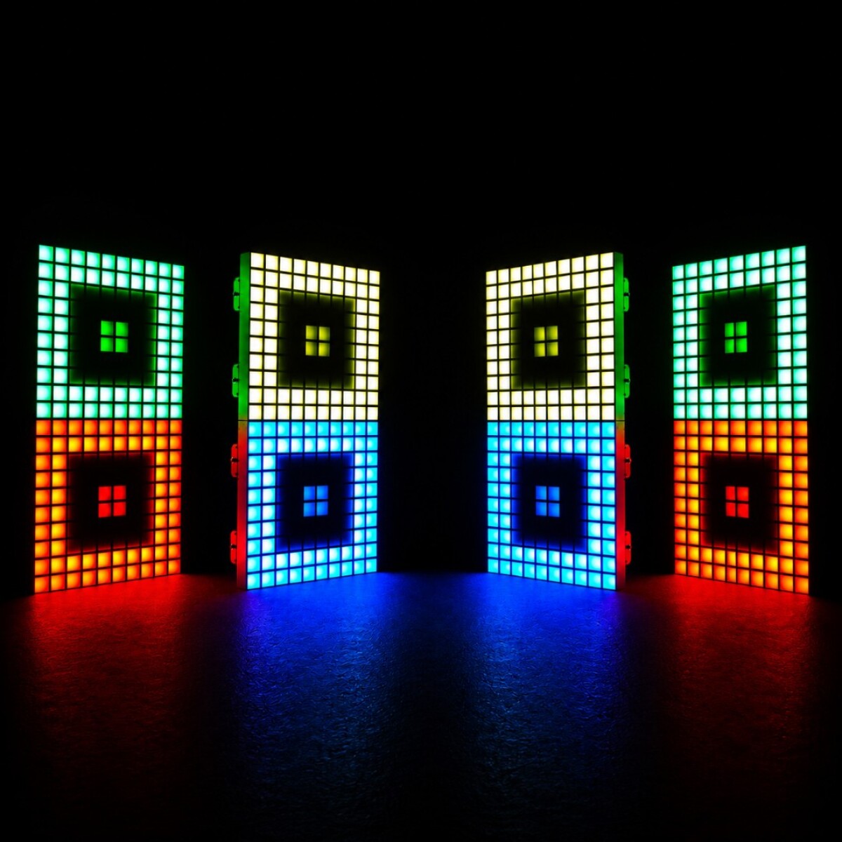 Luz Pixel 10x10 Pls Pl32kf Matrix 