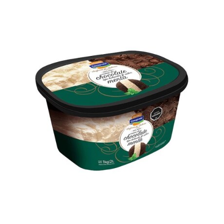 Helado Conaprole Sinfonía choco holandés y menta 2 l Helado Conaprole Sinfonía choco holandés y menta 2 l