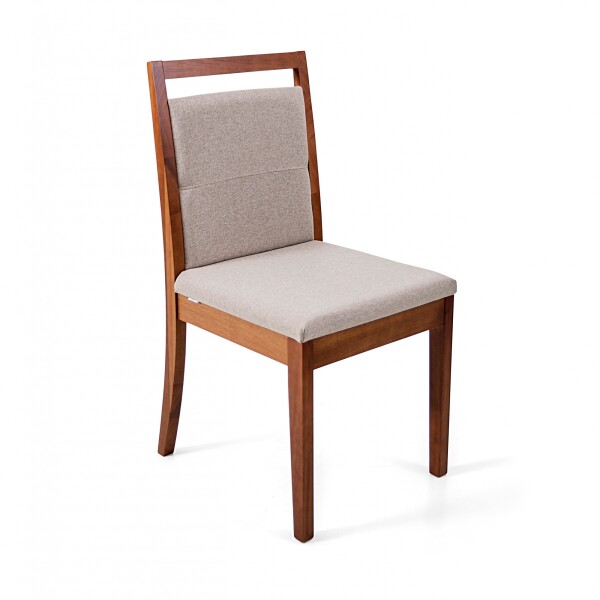 SILLA DOBLE TAPIZADO TELA BEIGE SILLA DOBLE TAPIZADO TELA BEIGE