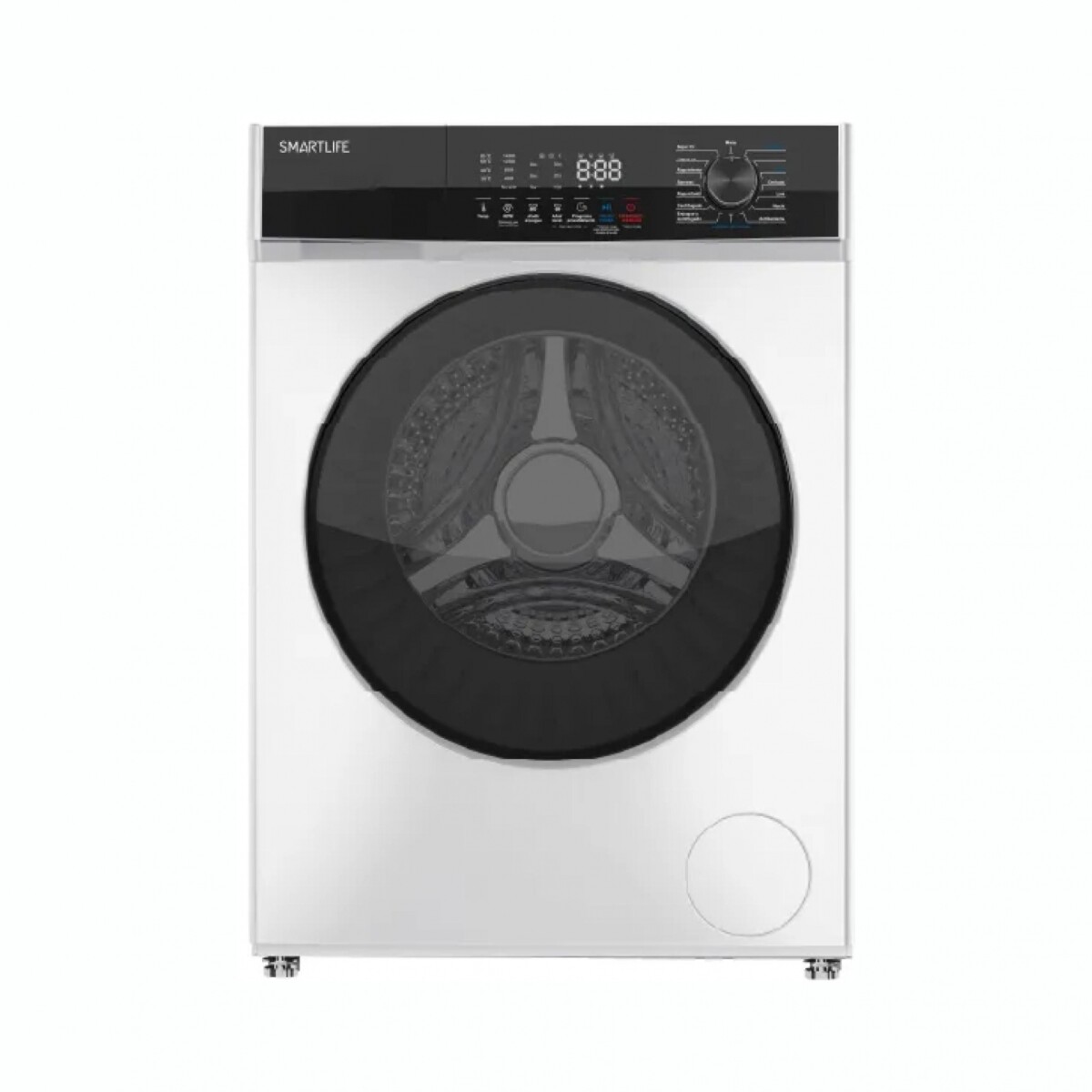 Lavarropas SMARTLIFE SL-WMFL105INV Carga Frontal Capacidad 10,5Kg 