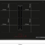 Placa de induccion Bosch PVQ731H26E c/extractor negro