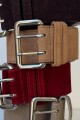 CINTO GAMUZA DOBLE BEIGE