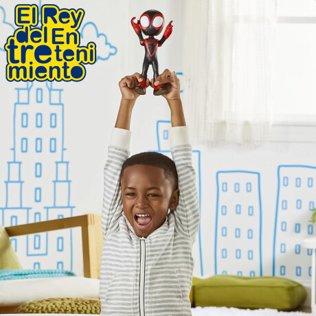 Figura Spidey Marvel Spiderman Miles Morales Ghost Miles Morales