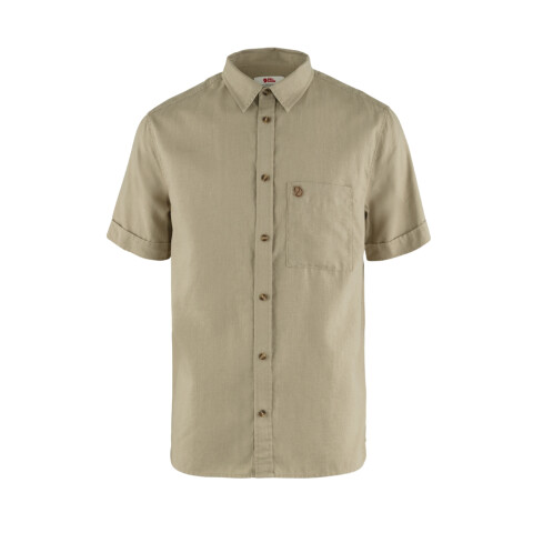Camisa Fjallraven Övik Travel Hombre Sand Stone
