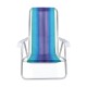 Set x2 Silla reclinable 4 posiciones aluminio VIOLETA