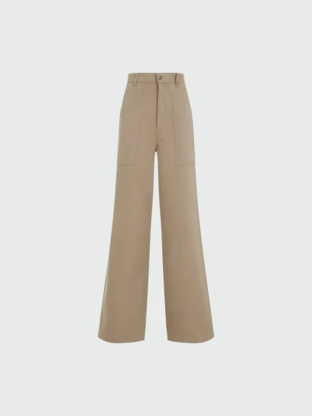 Moncler - Pantalón de Gabardina Alta Automática