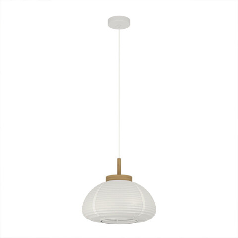 Lámpara colgante E27 campana de papel Ø400 EG6230