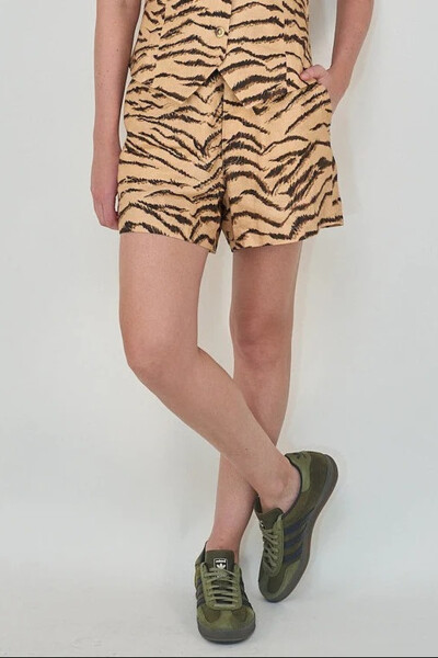 SHORT FELINE Marron