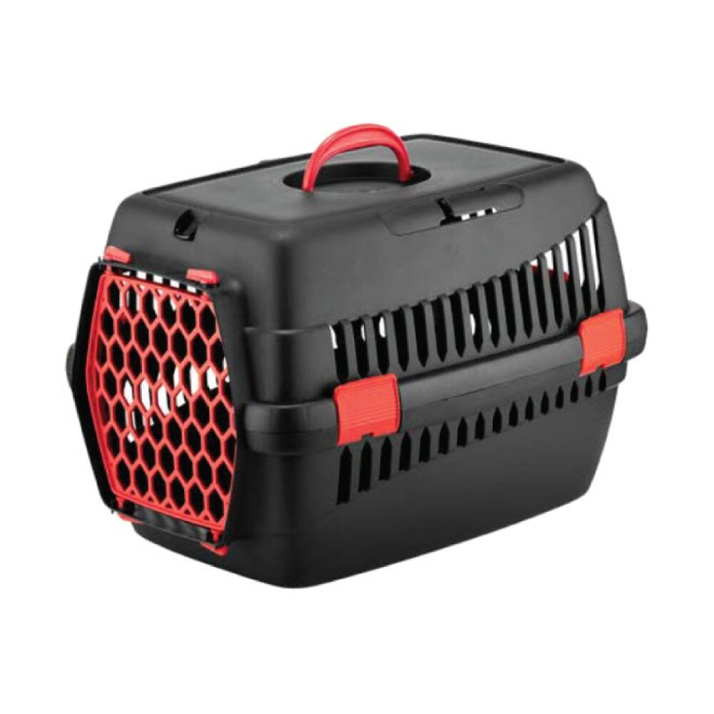 PET CARRIAGE BAG BLACK BLACK/RED PET CARRIAGE BAG BLACK BLACK/RED