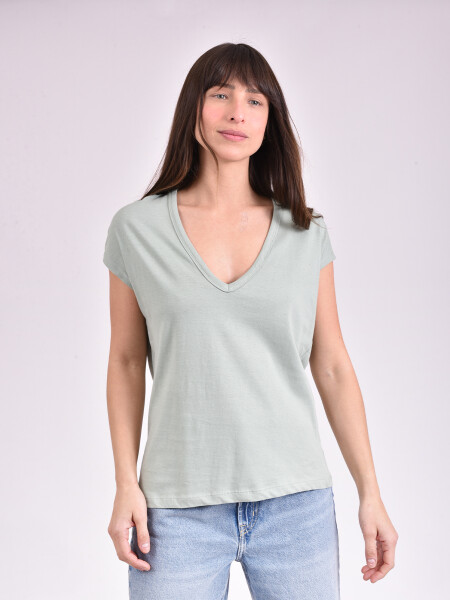 REMERA NURIA VERDE AZULADO