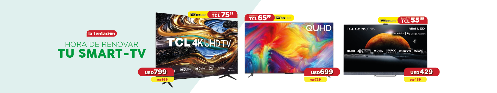 Smart TV en oferta | La Tentación – Calidad, tecnología y confort