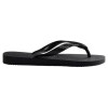 Ojota de Mujer Havaiana Slim Tira Fina Negro