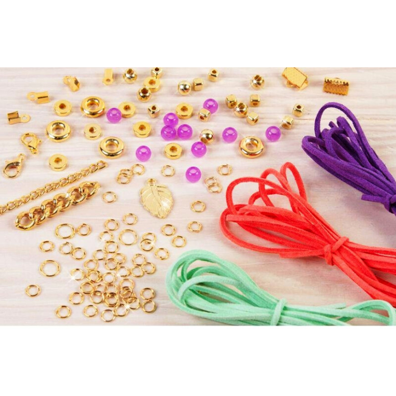 Make It Real - Pulseras de ante con eslabón dorado Make It Real - Pulseras de ante con eslabón dorado