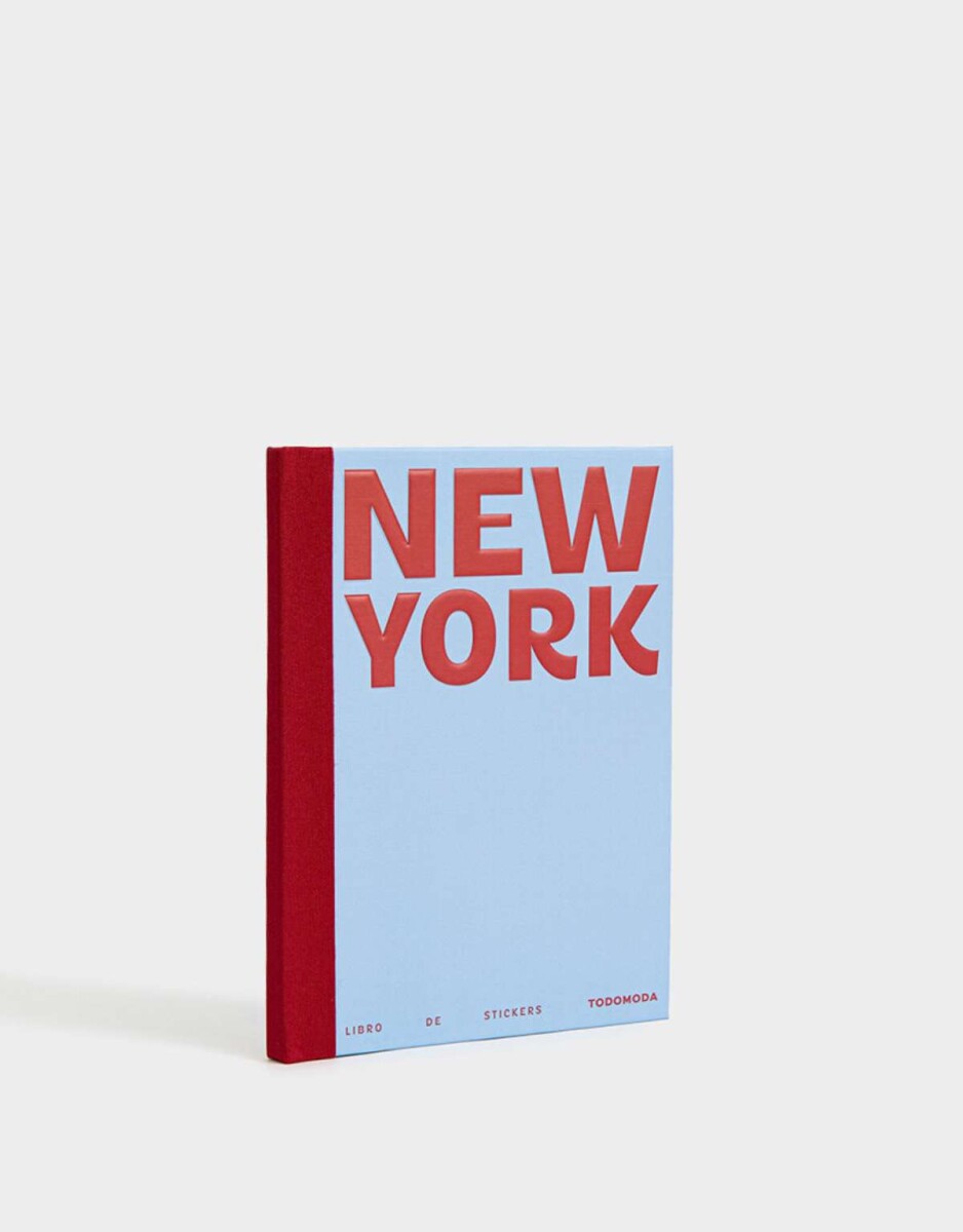 Libro De Stickers Journaling - Azul Celeste 