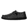 Alpargatas Wally Sport Knit Hombre Black/black