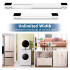 Soporte Carro Base Heladera Cocina Lavarropa Secadora Ruedas Variante Color Gris