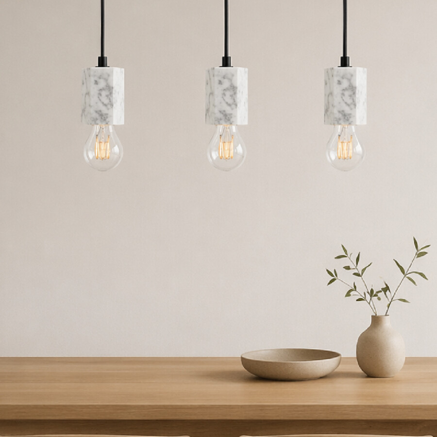 Luminaria Nordic Hexagon Mármol