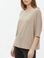 Remera Quimbo Taupe Claro
