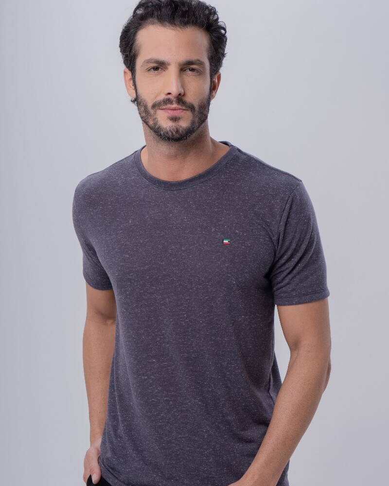 Remera manga corta Negro